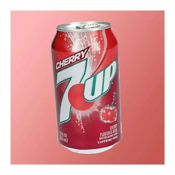 7Up Cherry cseresznye ízű szénsavas üdítőital 355 ml-es dobozban