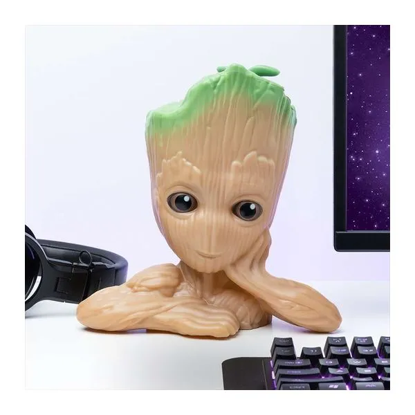 Groot alakú asztali lámpa beépített hanggal