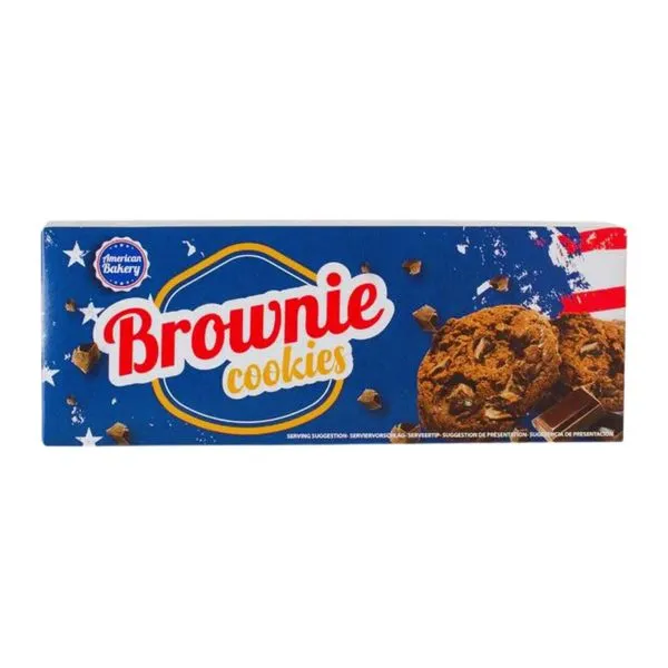 AB Brownie Cookies csokidarabos brownie keksz 106 g-os csomagolásban