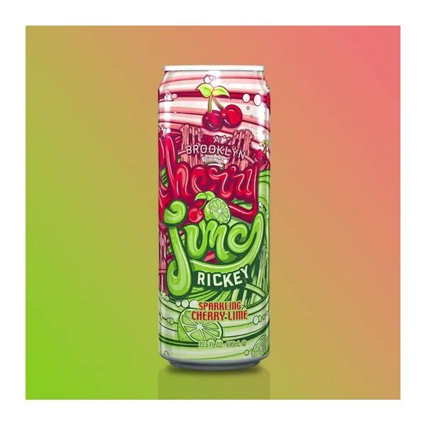 Arizona Cherry Lime Rickey cseresznye-lime ízű szénsavas üdítő 650 ml-es kiszerelésben