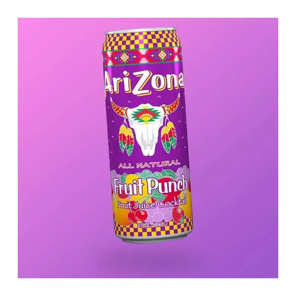 Arizona Fruit Punch gyümölcspuncs ízű szénsavmentes ital 650 ml-es kiszerelésben