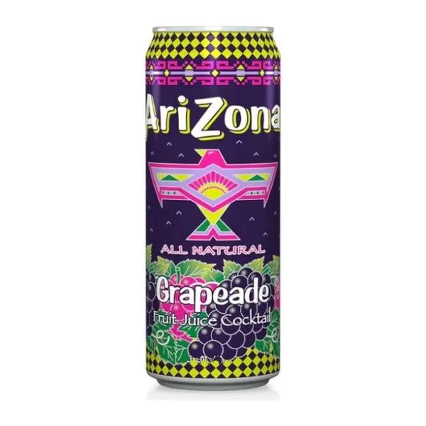 Arizona Grapeade kékszőlő ízű szénsavmentes üdítőital 650 ml-es kiszerelésben