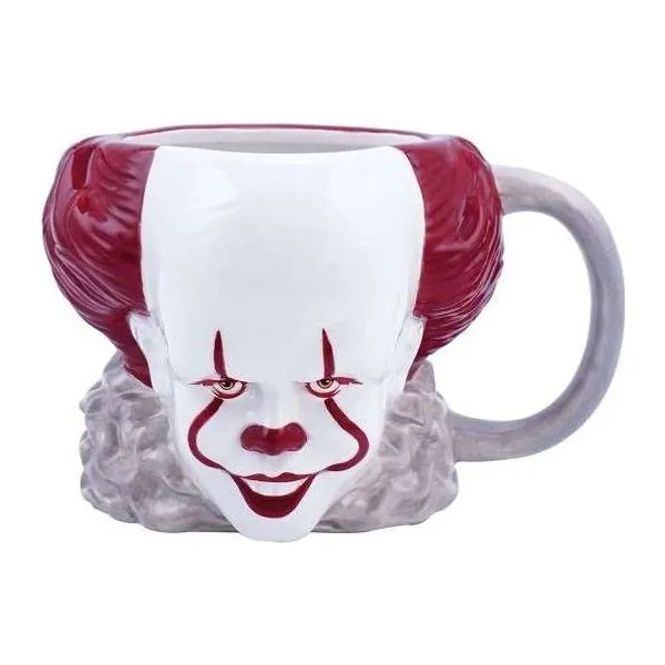 Pennywise bohóc alakú 3D kerámia bögre a Stephen King Az című műből