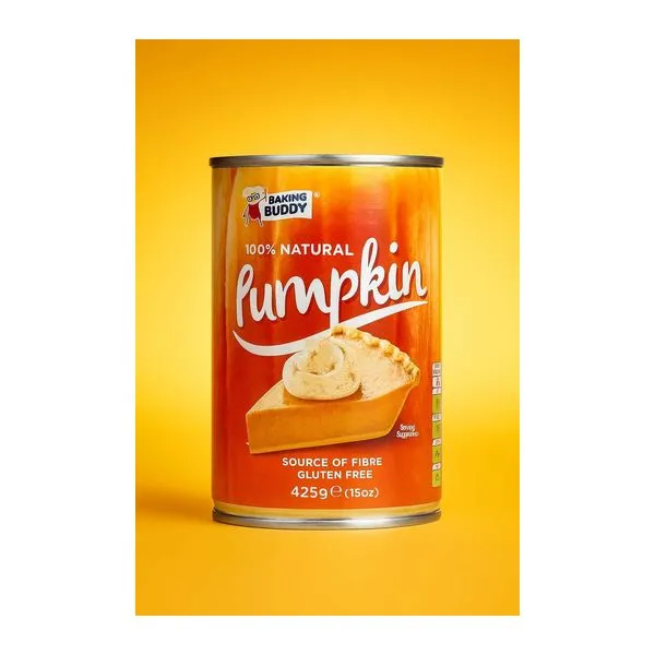 Baking Buddy Natural Pumpkin Puree sütőtökpüré 425 g-os kiszerelésben