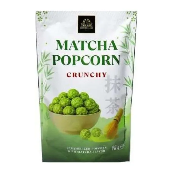Bardollini Matcha ízű pattogatott kukorica 90 g-os csomagban