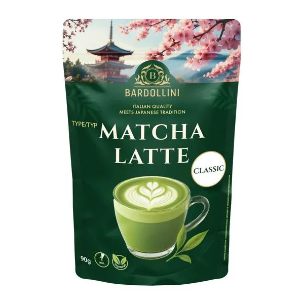 Bardollini Matcha Latte italpor 90 g-os kiszerelésben