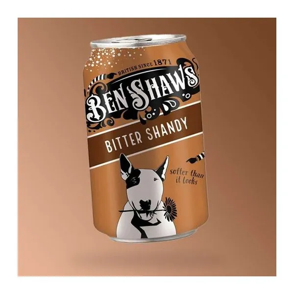 Ben Shaws Bitter Shandy sörös-limonádés ízű üdítőital 330 ml-es kiszerelésben