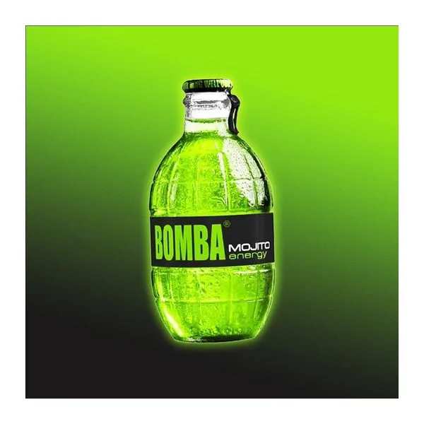 Bomba Mojito Energy mojito ízű energiaital 250 ml-es dobozban