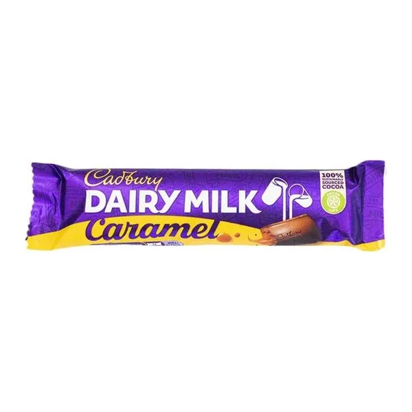 Cadbury Dairy Milk Caramel karamell krémmel töltött csokiszelet 45g