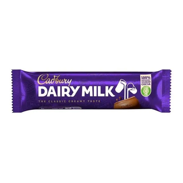 Cadbury Dairy Milk tejcsokoládé szelet 45g