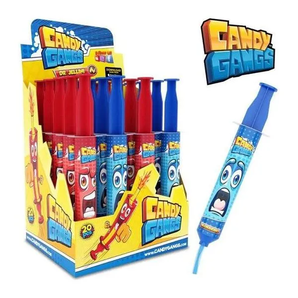 Candy Gangs Dr. Jellini savanyú folyékony édesség 10 ml-es kiszerelésben