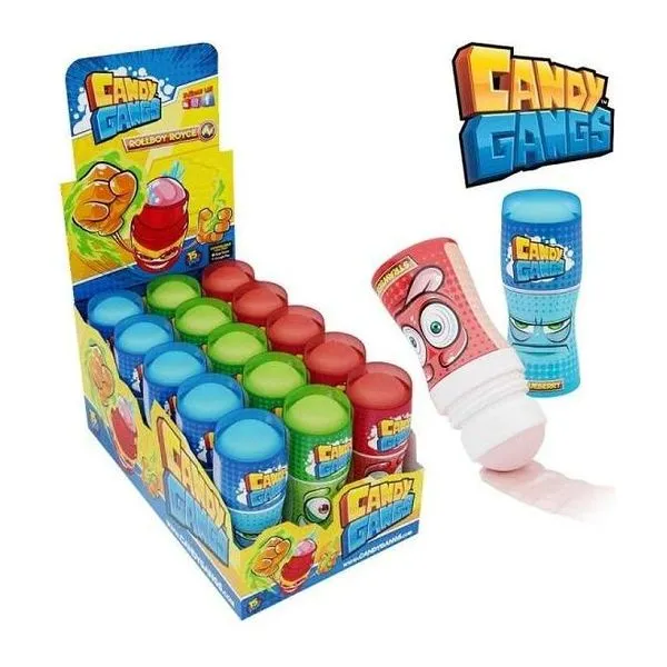 Candy Gangs Rollboy Royce stift formájú savanyú édesség 55 ml-es kiszerelésben