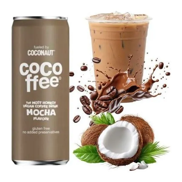 Coconaut Cocoffee Mocha ízű kávés kókuszital 250 ml-es kiszerelésben