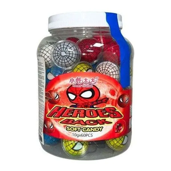 Deer Dada Heroes Back Soft Gummy gumicukor 60 darabos displayben