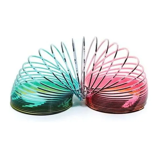Dinoszauruszos műanyag Slinky rugójáték