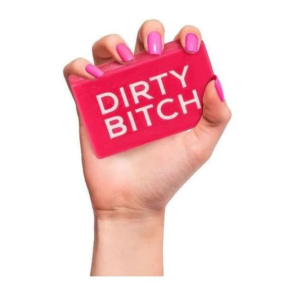 Dirty Bitch feliratú vicces szappan