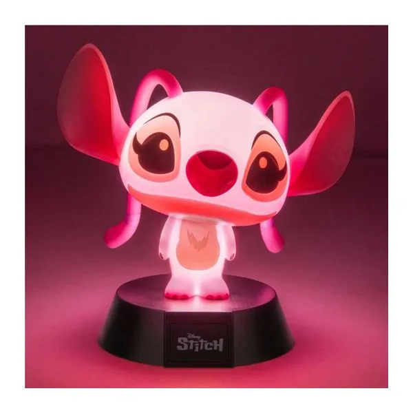 Disney Stitch Angel karakter alakú 3D hangulatvilágítás
