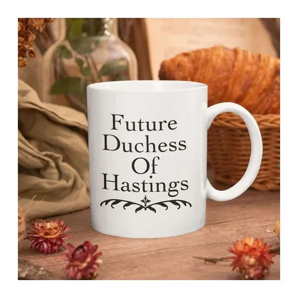 Duchess of Hastings feliratú kerámia bögre