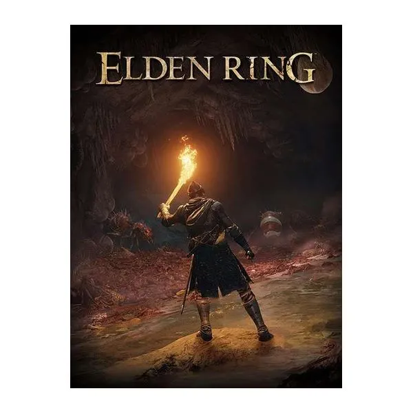 Elden Ring Embrace the Darkness motívumú 60 x 80 cm-es vászonkép