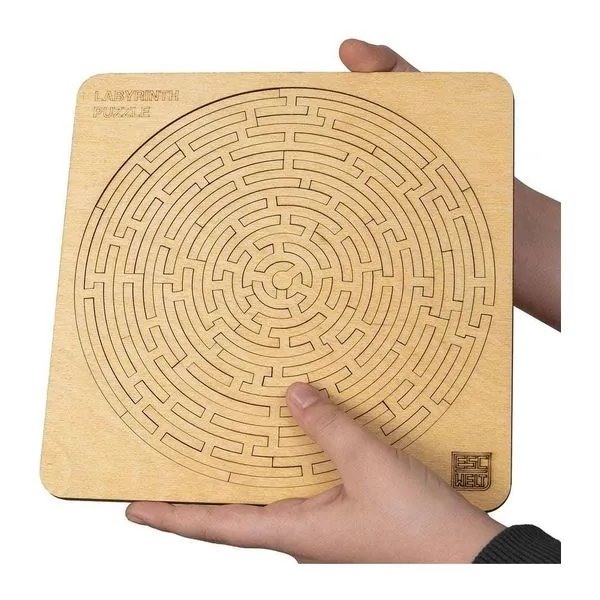 EscapeWelt Labyrinth Puzzle fából készült 3D logikai kirakós