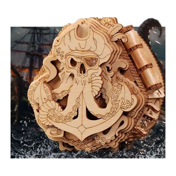 ESCWELT Blackbeards Compass 3D logikai doboz