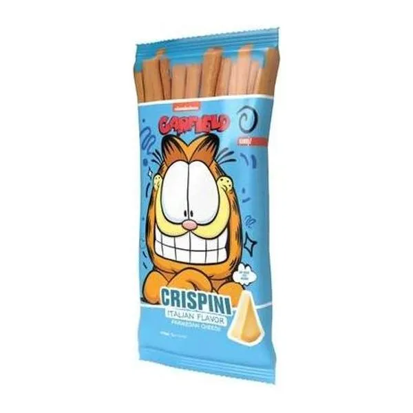 Garfield Crispini olasz parmezán sajtos grissini 70 g-os csomagban
