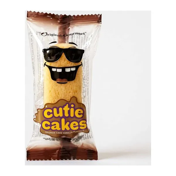 Gourmet Cutie Cake Chocolate Cream csokoládékrémmel töltött sütemény 45 g-os csomagban