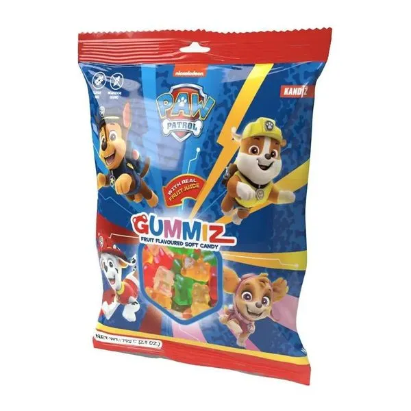 Gummiz Bears Mancs Őrjárat macis gumicukor 70 g-os zacskóban
