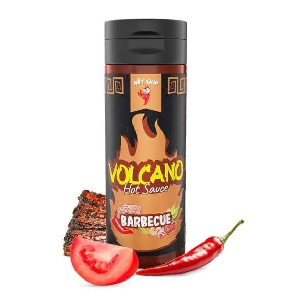 Hot Chip Volcano Chili barbecue szósz 270 ml-es üvegben