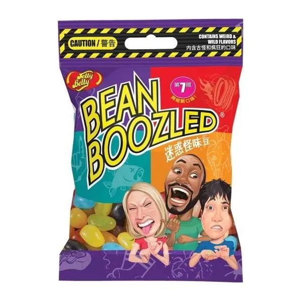 Jelly Belly BeanBoozled 7. széria mindenízű drazsé 54 g-os dobozban