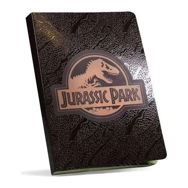 Jurassic Park Velociraptor mintás puha borítású A5 jegyzetfüzet