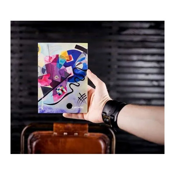 Kandinsky 1925 Yellow-Red-Blue mintás A5 vázlatfüzet rajzoláshoz
