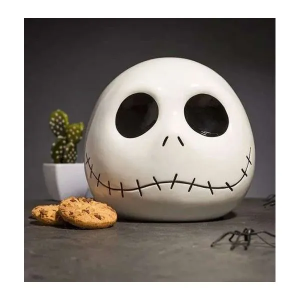 Jack Skellington alakú kerámia süti tároló a Karácsonyi Lidércnyomásból