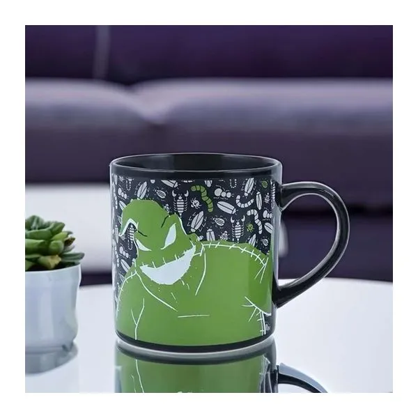 Oogie Boogie mintás hőre változó kerámia bögre a Karácsonyi lidércnyomásból