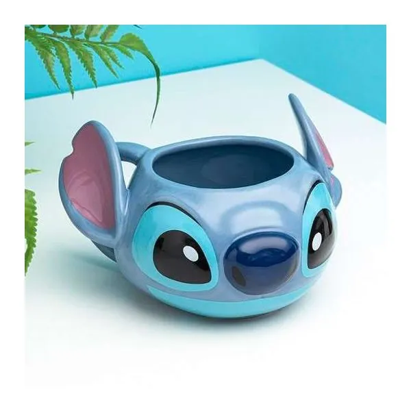 Lilo és Stitch Stitch alakú 3D kerámia bögre