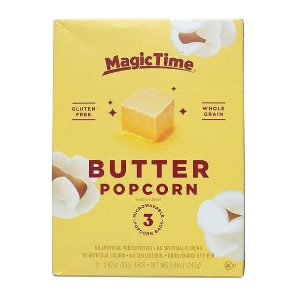 Magic Time Butter Popcorn vajas popcorn 240 g-os csomagolásban