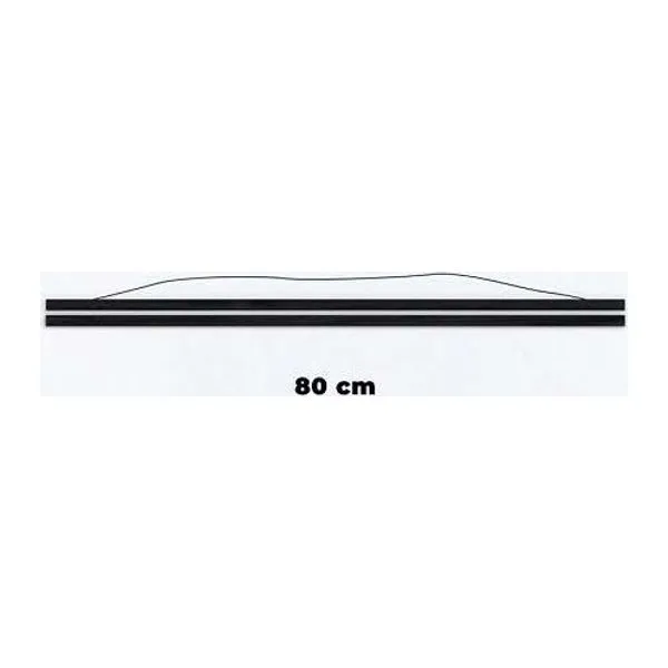 Fekete fa mágneses posztersín 80 cm-es kivitelben