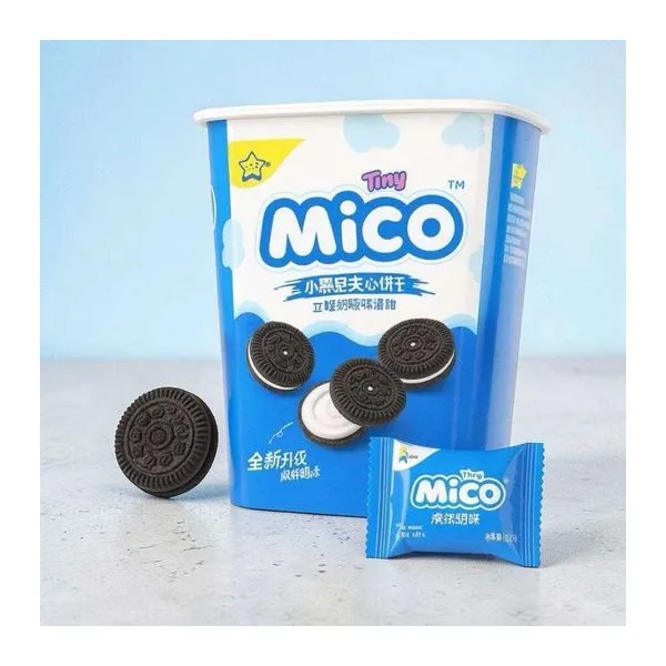 Mico Creamy Vanilla Mousse mini keksz 88 g-os csomagja