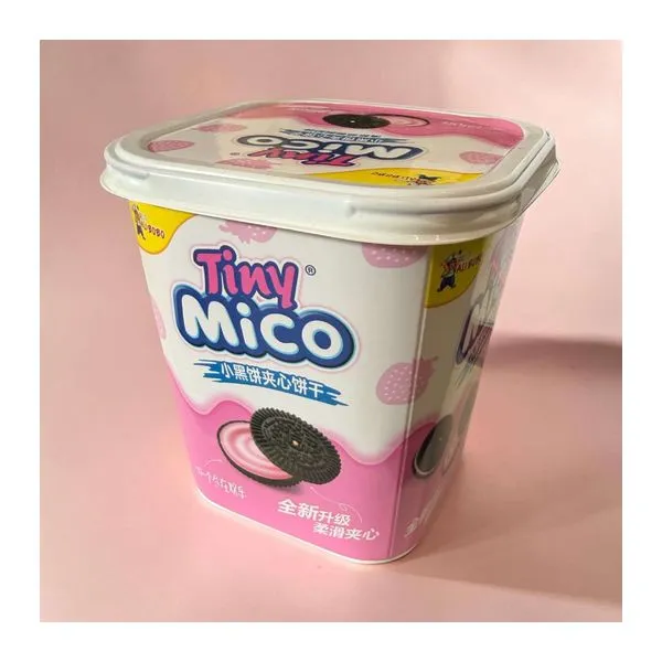 Mico Strawberry Yogurt Mini epres-joghurtos mini kekszek 88 g-os csomagja