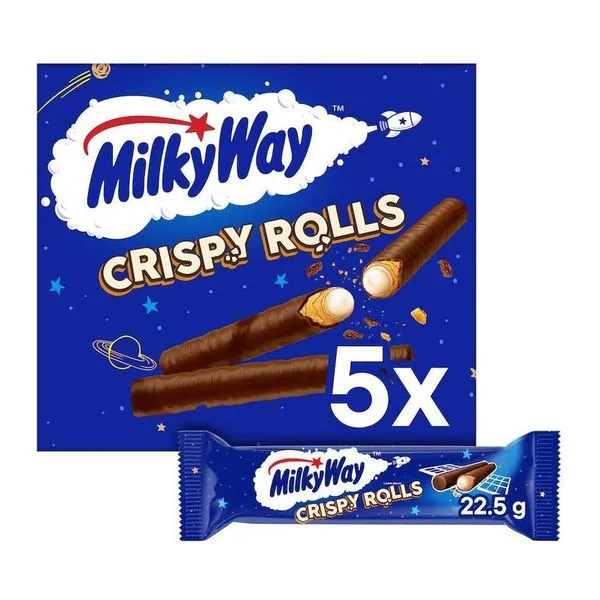Milky Way Crispy Rolls csokoládés roletti 112g