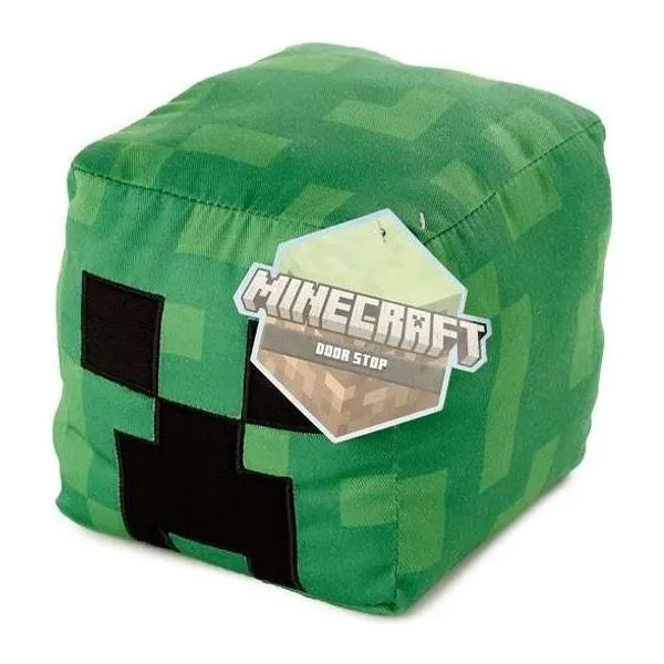 Minecraft Creeper zöld ajtótámasz párna