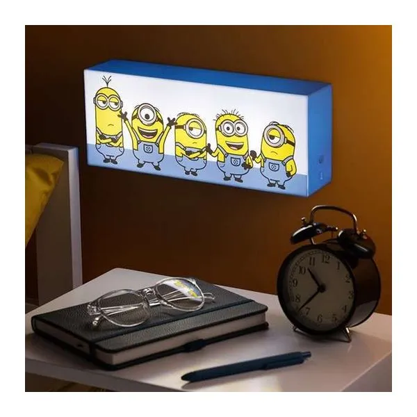 Minions falra szerelhető hangulatvilágítás USB kábellel
