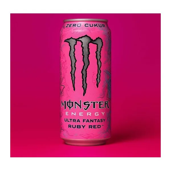 Monster Energy Ultra Fantasy Ruby Red cukormentes grapefruit ízű energiaital 500 ml