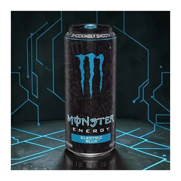 Monster Energy USA Electric Blue energiaital 473 ml-es dobozban