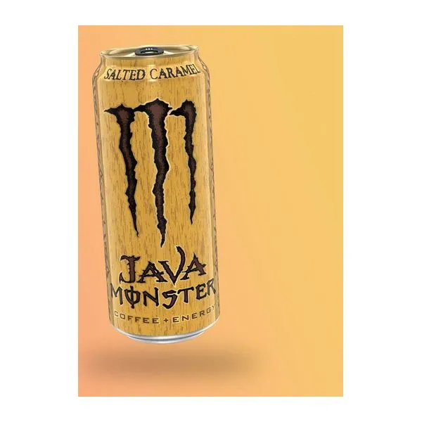 Monster Java Salted Caramel sós karamellás kávéital 444 ml-es dobozban