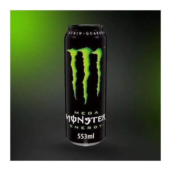 Monster Mega Energy visszazárható óriás energiaital 553 ml-es dobozban