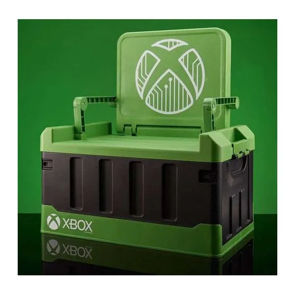 Numskull Xbox ihlette tároló doboz kihajtható székkel
