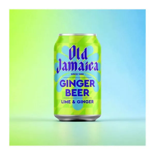 Old Jamaica Ginger Beer & Lime ízű alkoholmentes gyömbérsör 330 ml