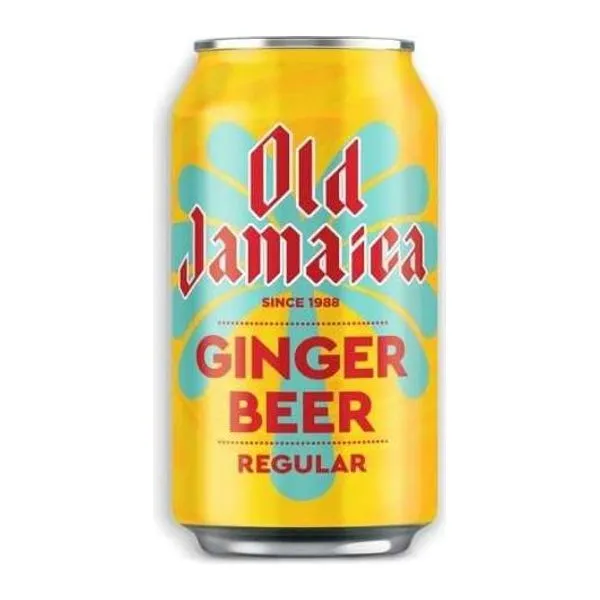 Old Jamaica Regular Ginger Beer alkoholmentes gyömbérsör 330 ml-es dobozban