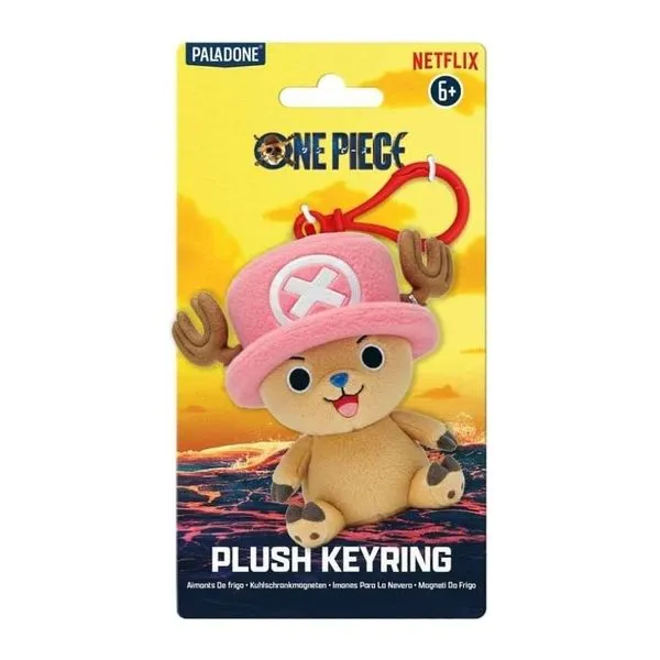 One Piece Tony Tony Chopper plüss kulcstartó